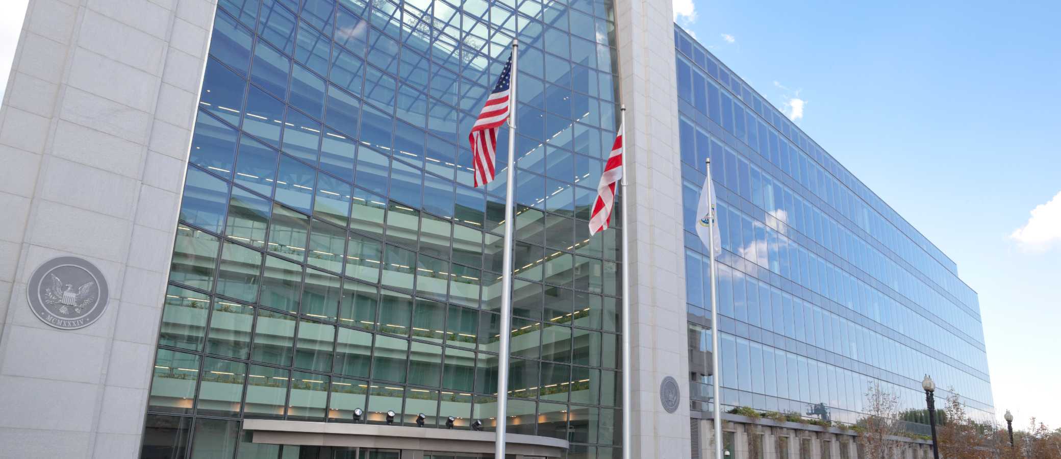 SEC Ramps Up COVID-19 Response Background Decorative Image