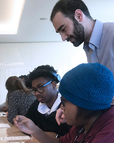 V&E lawyer John Satira mentors high school students